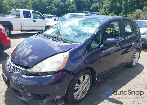 2010 Honda Fit Sport from USA, damaged, VIN JHMGE8H42AC007620